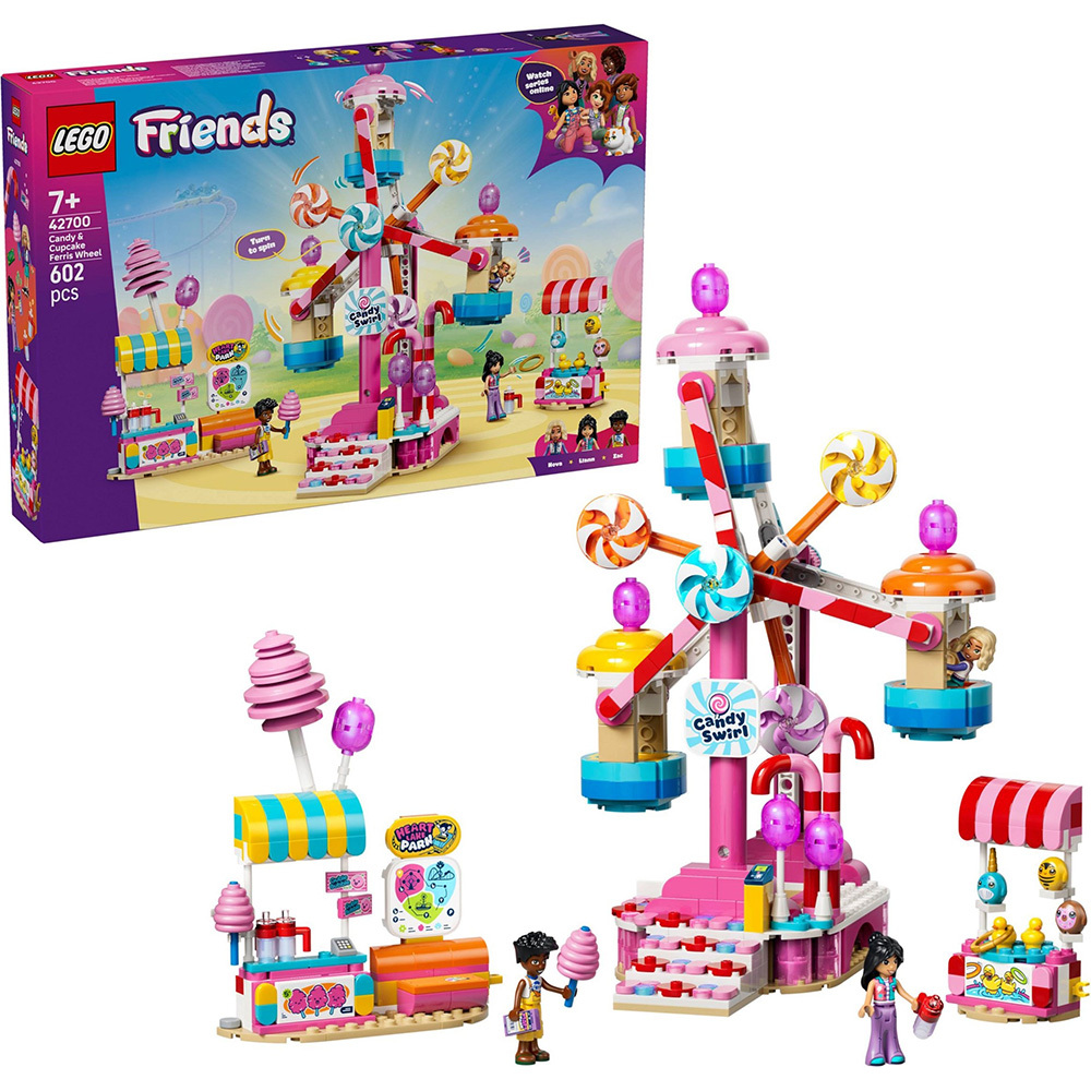 LEGO 42700 樂高積木 42700 Friends 姊妹淘系列 - 糖果和杯子蛋糕摩天輪