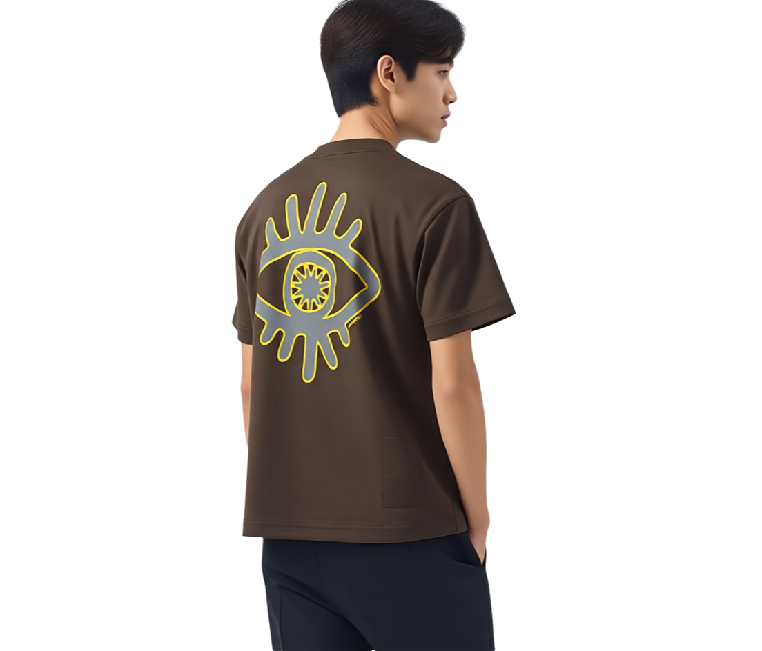 ANCIENTS S/S T-SHIRT BROWN AS26TYSS01BR