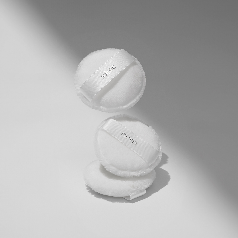 現 貨丨Solone 訂製雙面兩用粉撲 (日本立絨+植絨)