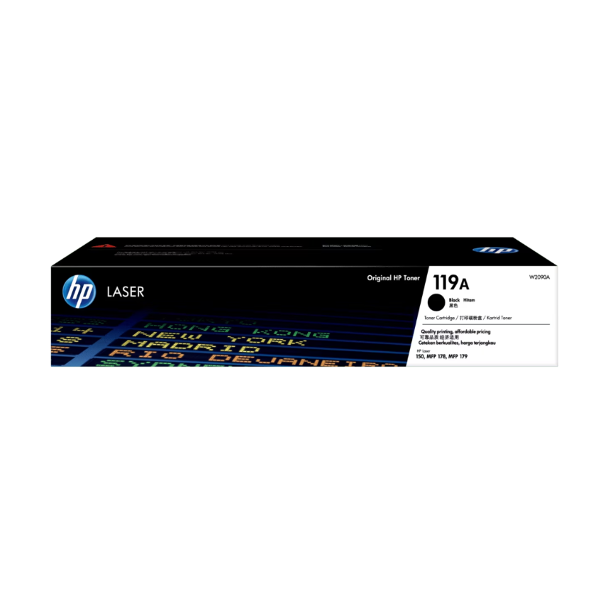 HP 119A 黑色原廠 LaserJet 碳粉匣 (W2090A)