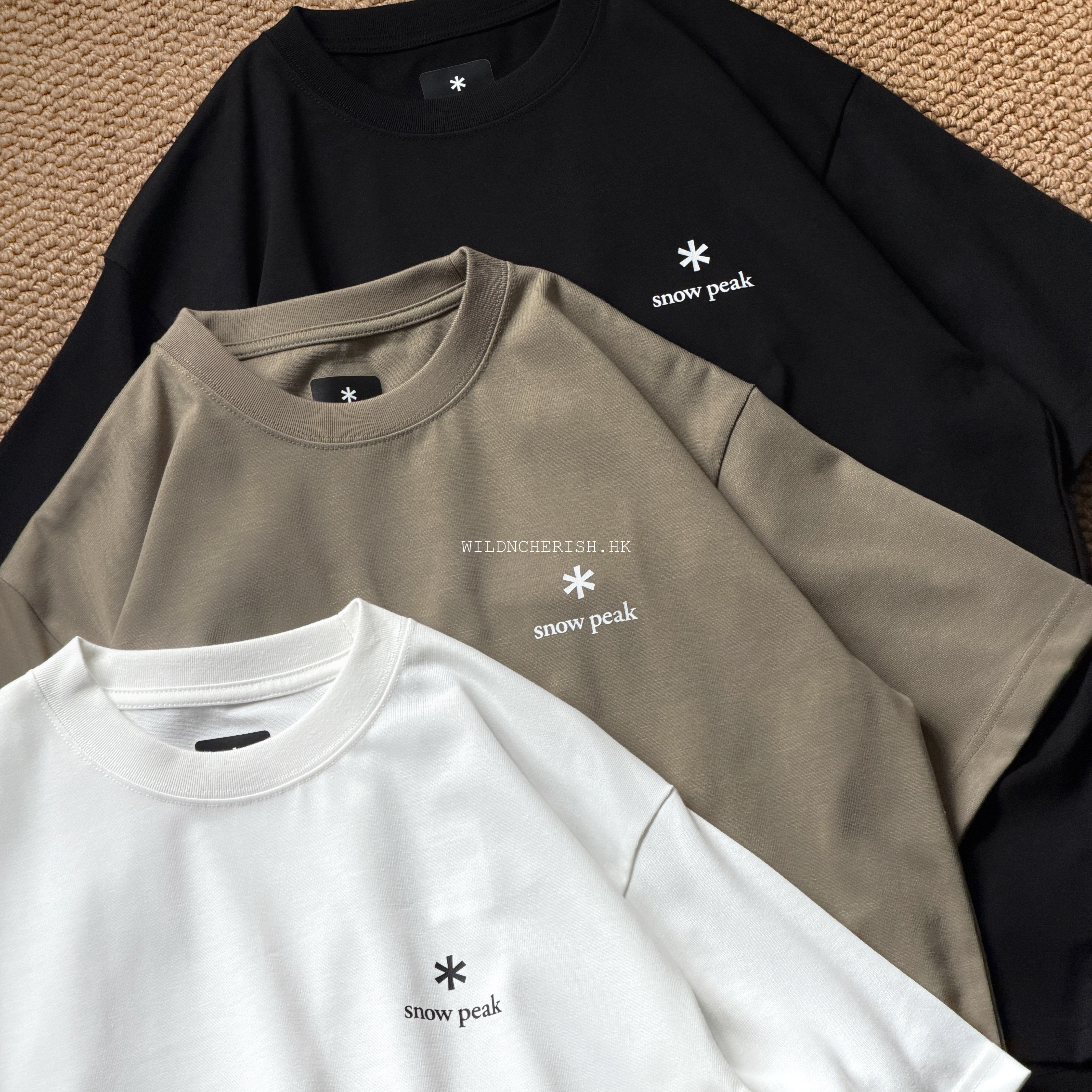 現貨 | Snow Peak New Standard Logo T-Shirt 日本限定