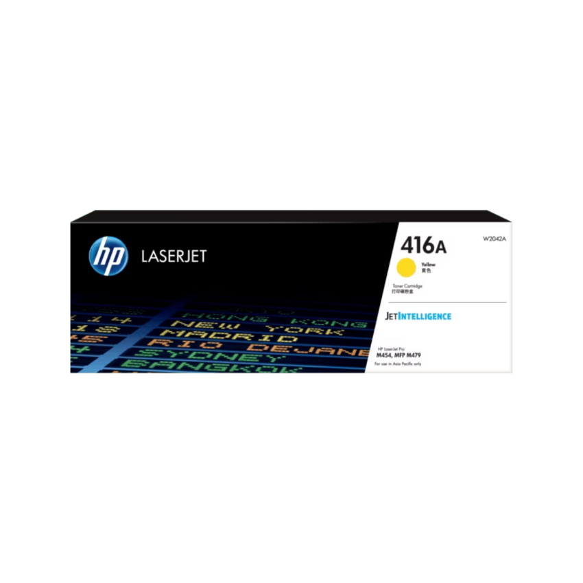 HP 416A 黃色原廠 LaserJet 碳粉匣 (W2042A)