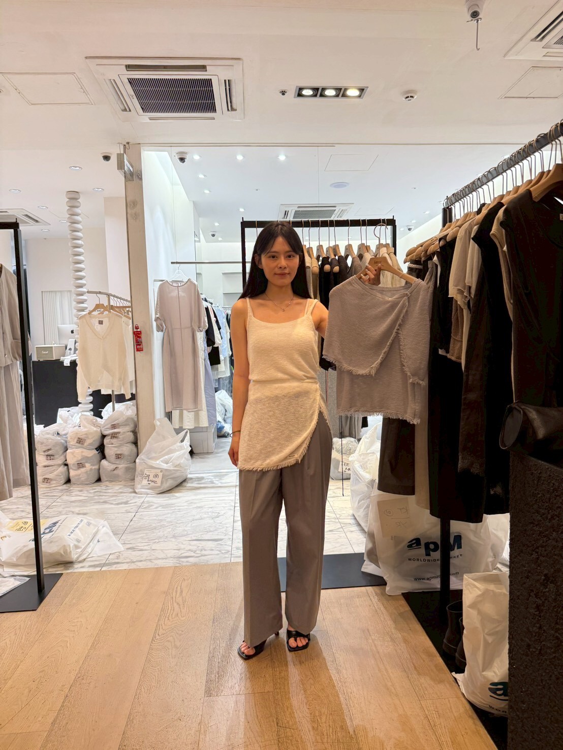 LF6202 流蘇織布圍裙