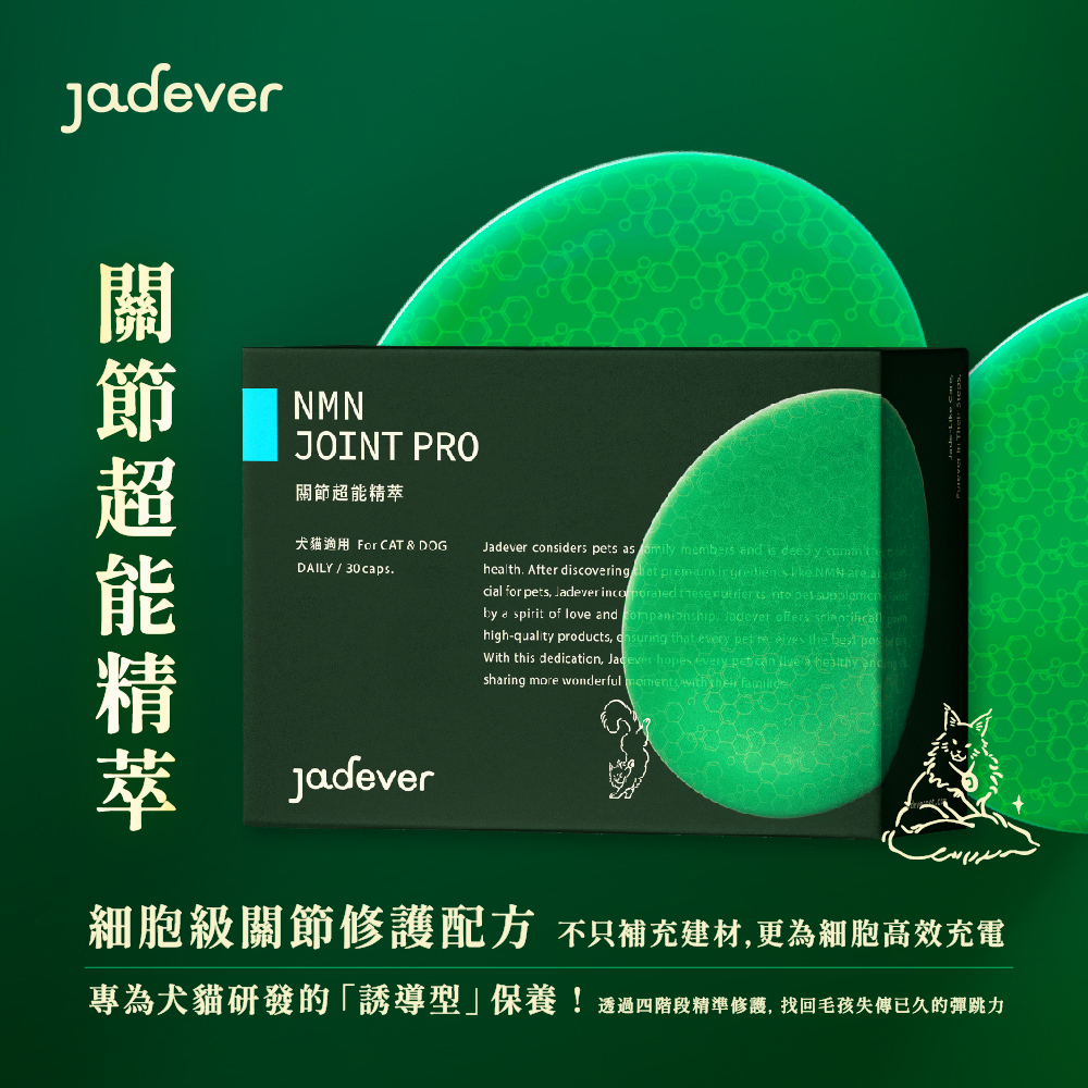 Jadever NMN關節超能精萃10入組（30顆/盒） 商品介紹圖 2