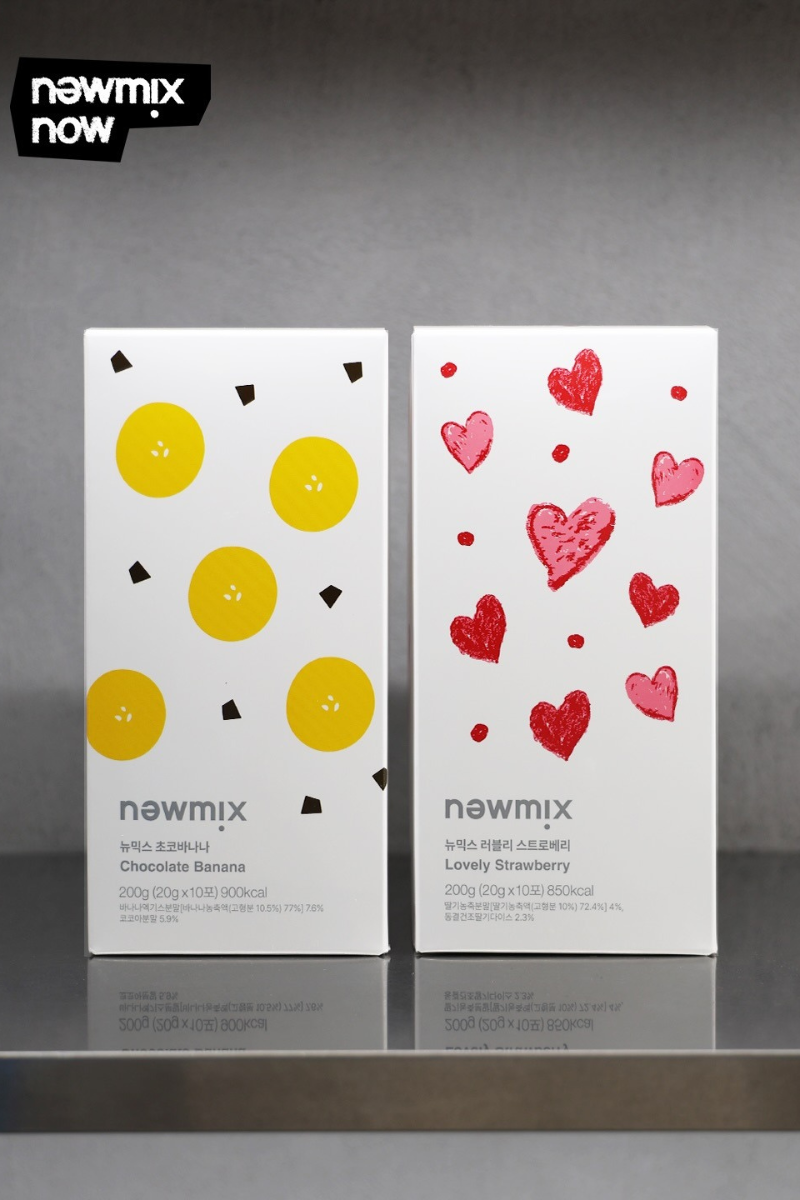 【 5/28收單 】Newmix Coffee 潮流 無咖啡系列 新品(草莓拿鐵/香蕉巧克力) 韓國