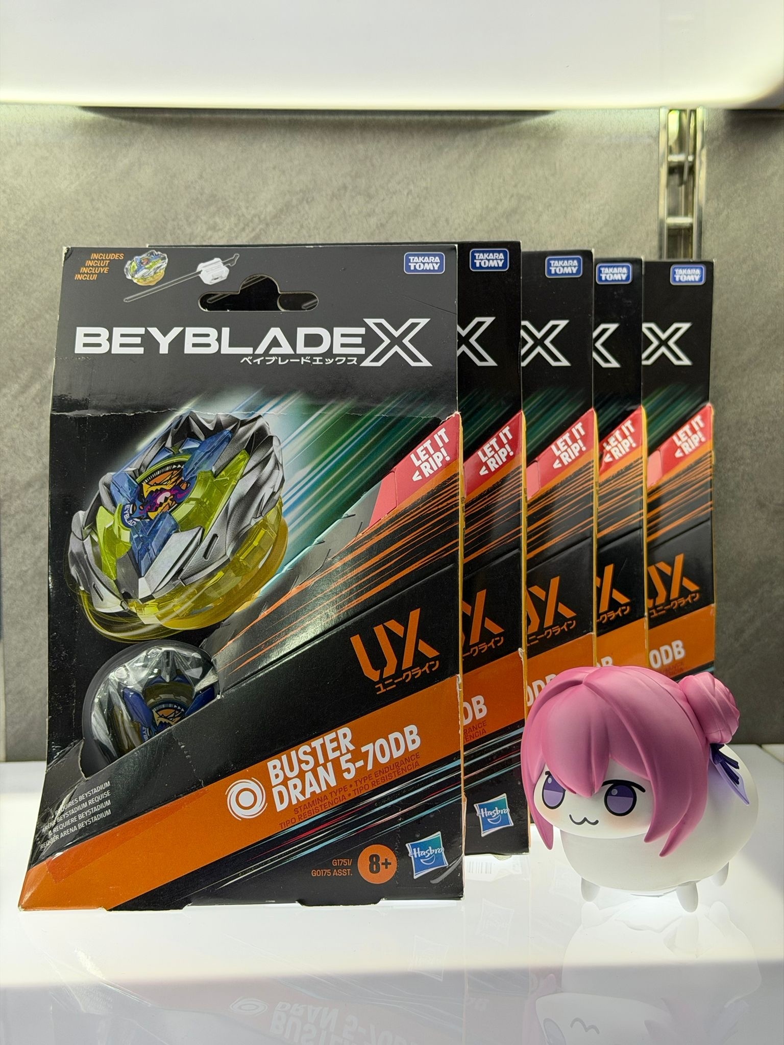 美版 BEYBLADE X 爆旋陀螺 翔龍破壞劍 Buster Dran 5-70DB (美國限定色)