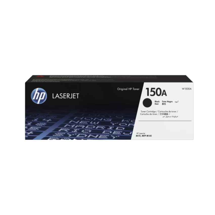 HP 150A LaserJet 黑色原廠碳粉匣 (W1500A)