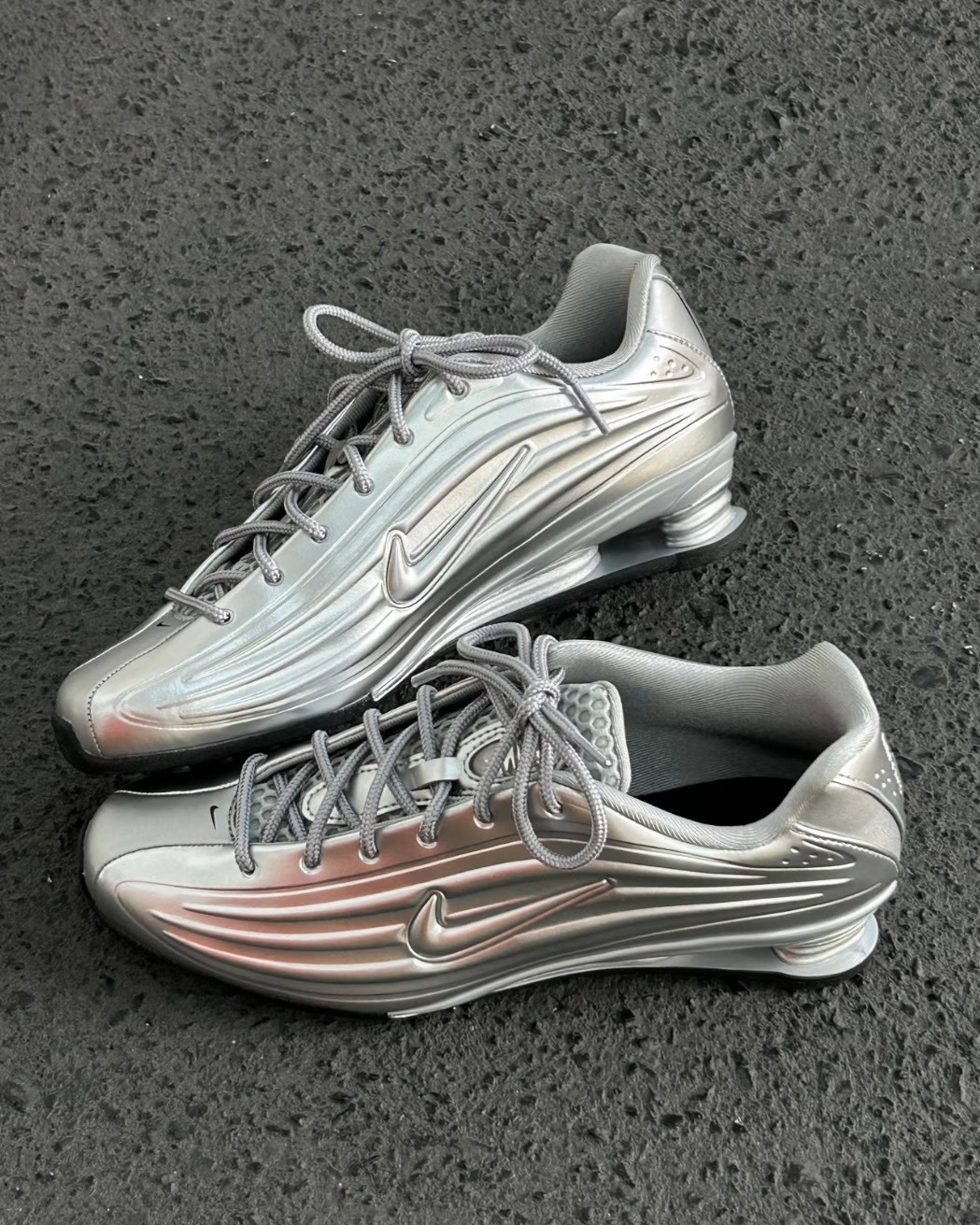 NIKE SHOX Z 復古 彈簧 氣墊 緩震 科技銀