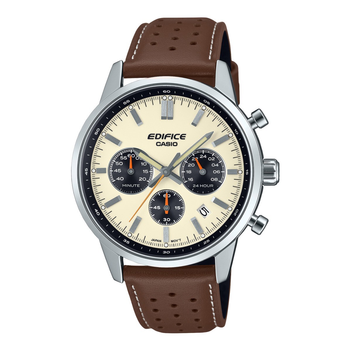 【 EDIFICE】經典時尚賽車三眼計時男錶 EFR-575L-7A 40.5mm 現代鐘錶