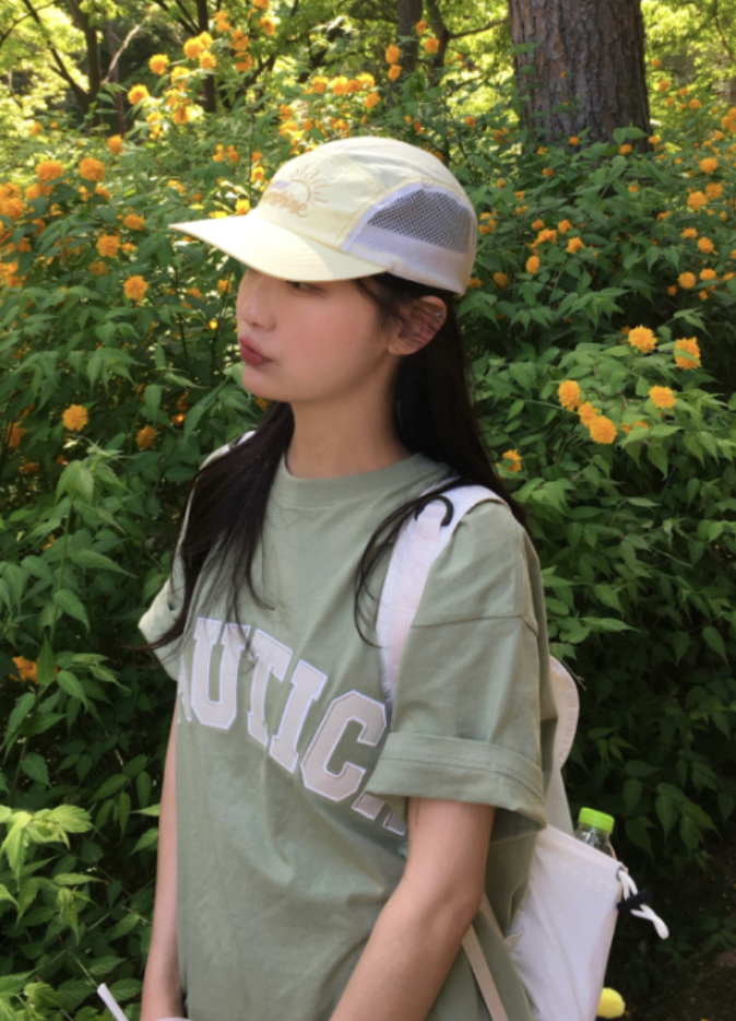 韓國 Nautica Arch Logo Tee [482]