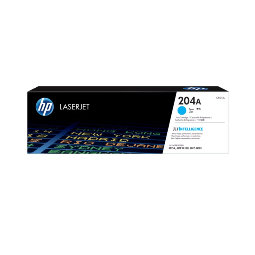 HP 204A 青色原廠 LaserJet 碳粉匣 (CF511A)