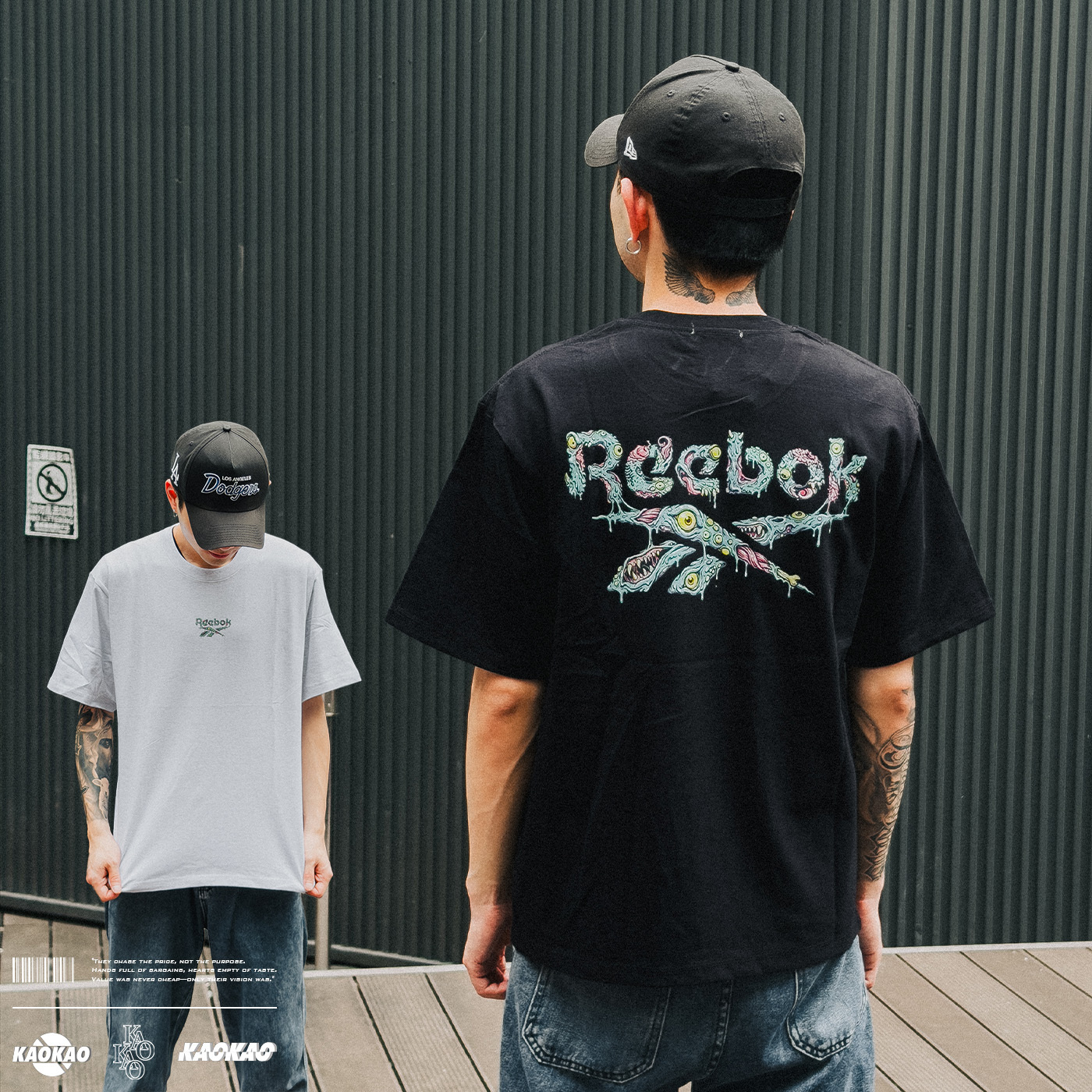 預購 Reebok 280g 高磅數 「惡魔之眼」短T