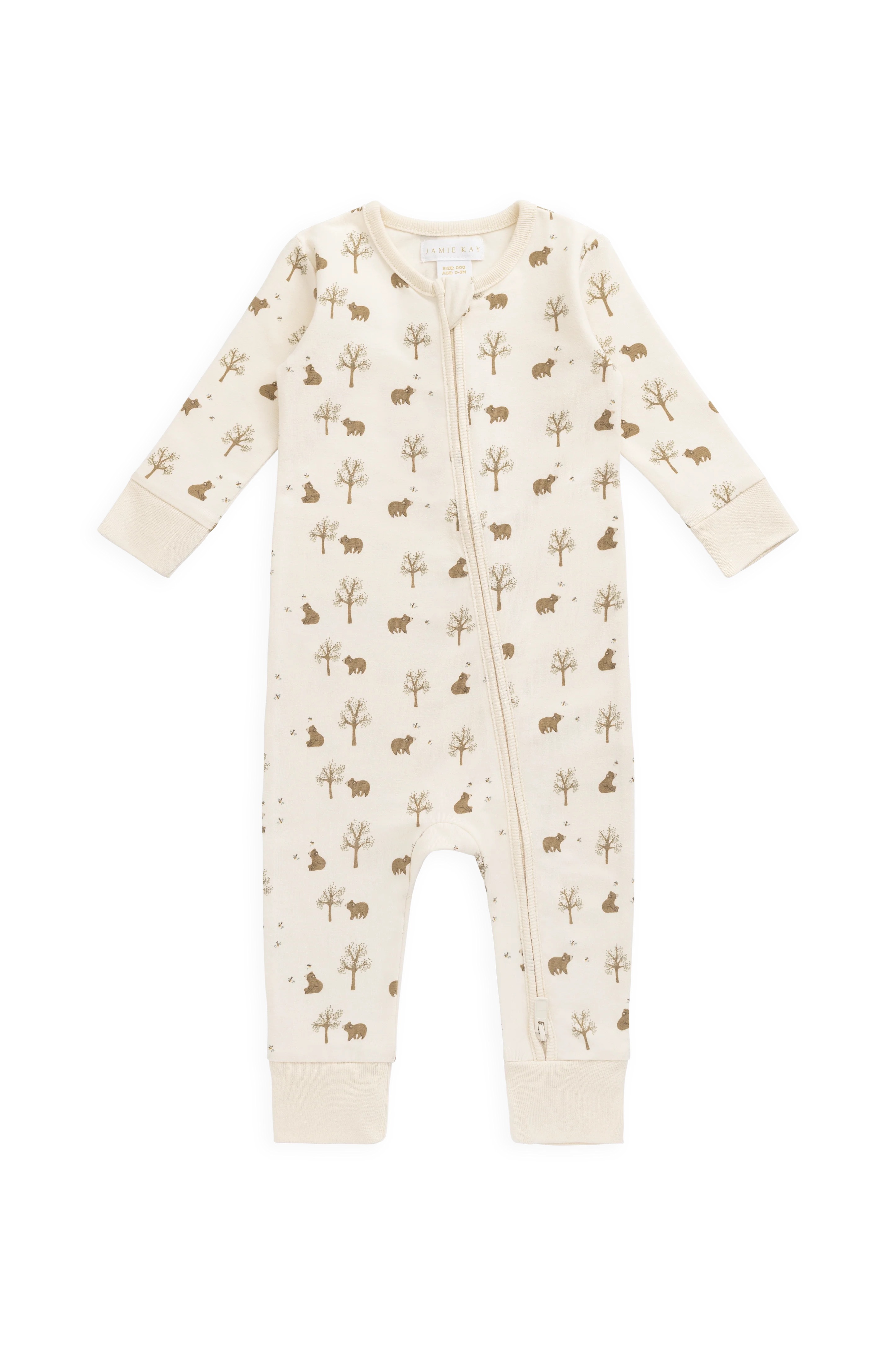 【預購】JAMIE KAY -Organic Cotton Jude Onepiece（Honey Bear Cloud）