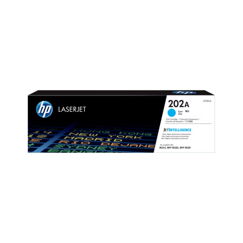 HP 202A 青色原廠 LaserJet 碳粉匣 (CF501A)