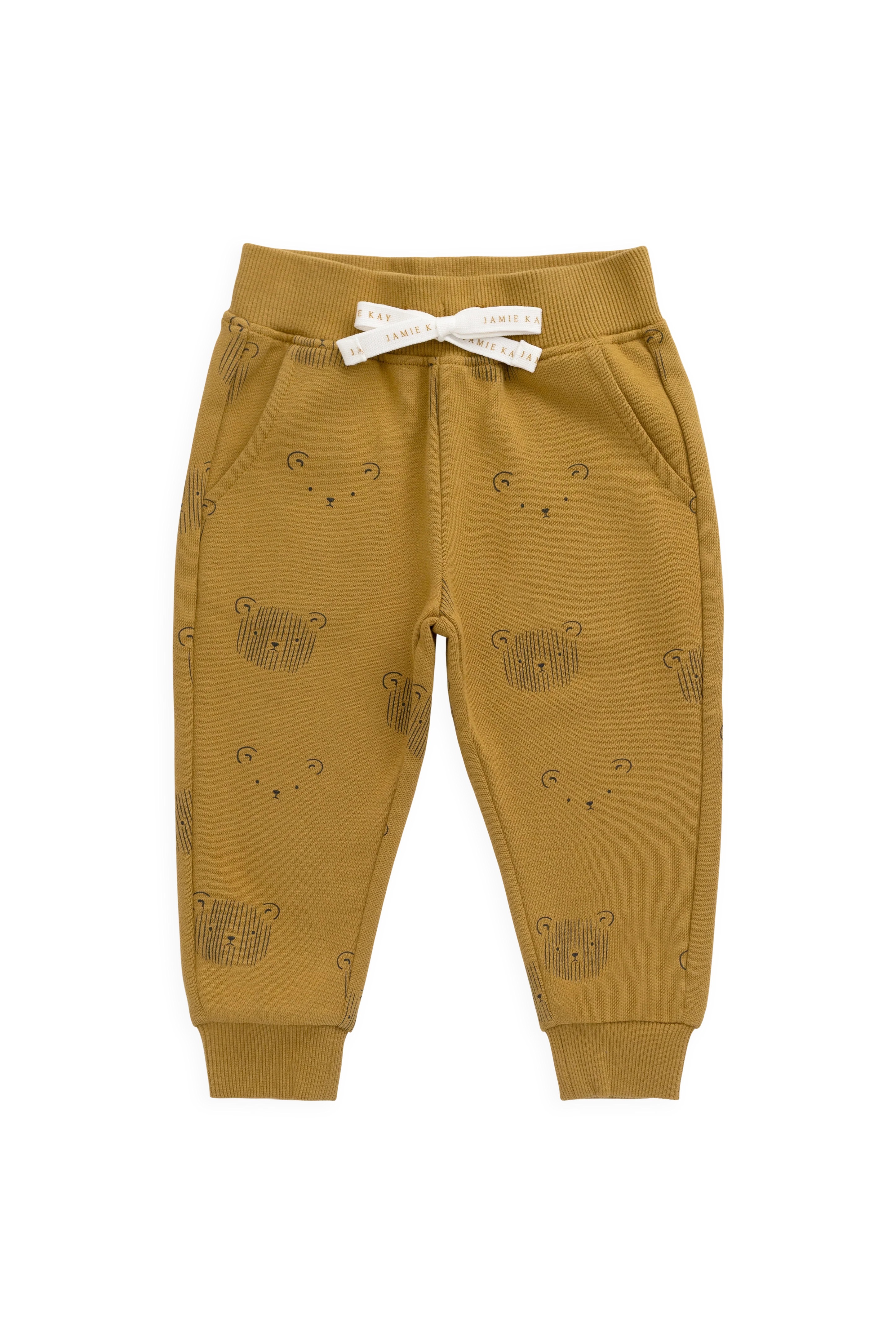 【預購】JAMIE KAY -Organic Cotton Nash Track Pant（Buckwheat Teddy Face）