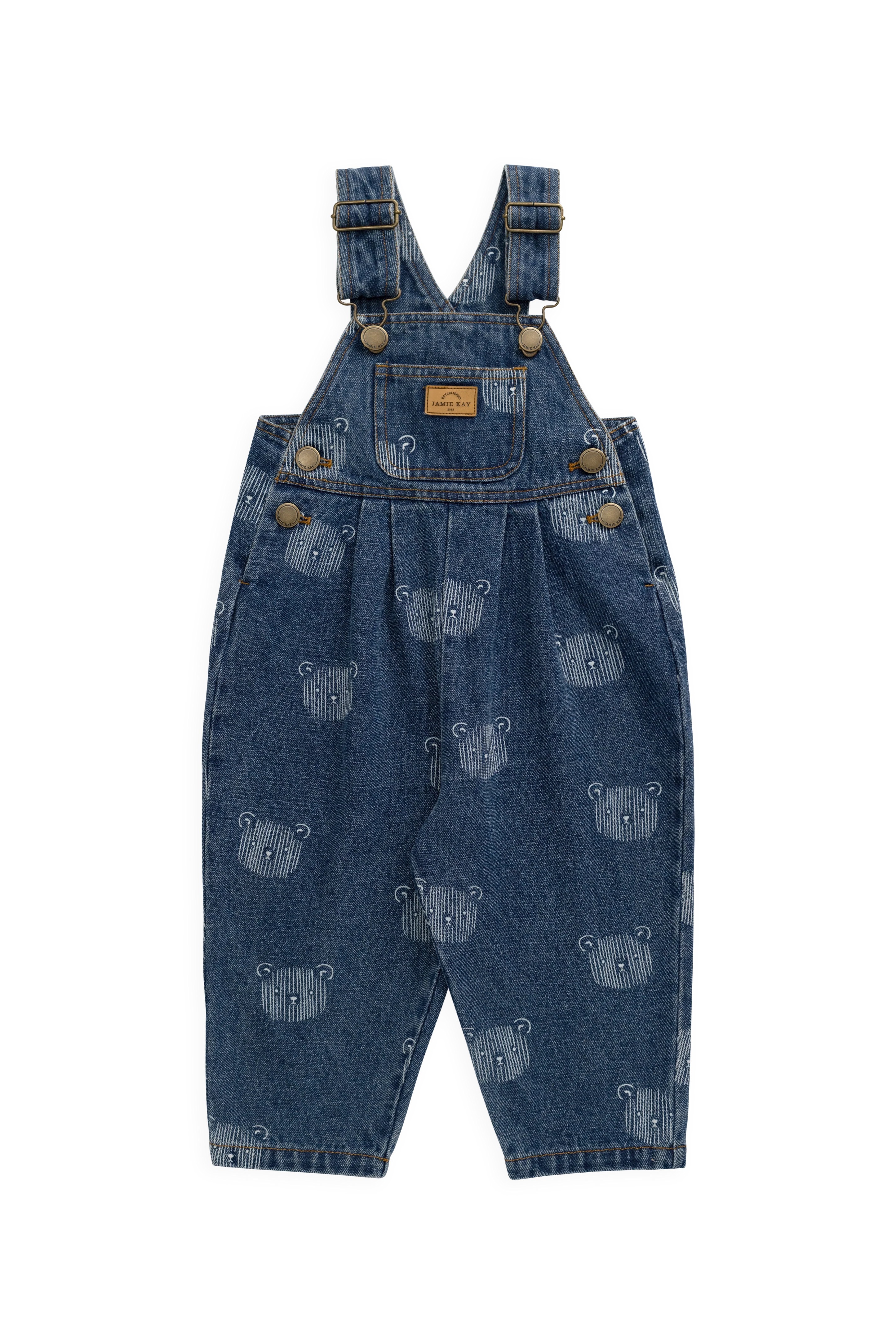 【預購】JAMIE KAY -Wilson Overall（Teddy Face Denim）
