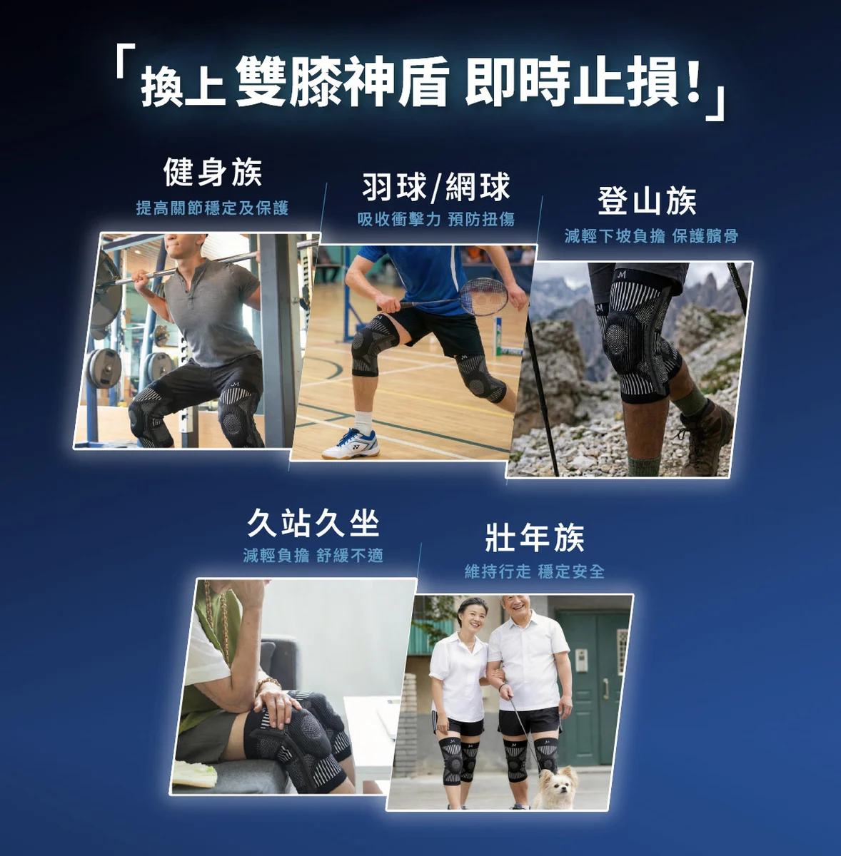 護身用盾 X-PRO雙膝神盾｜贈2雙能量襪