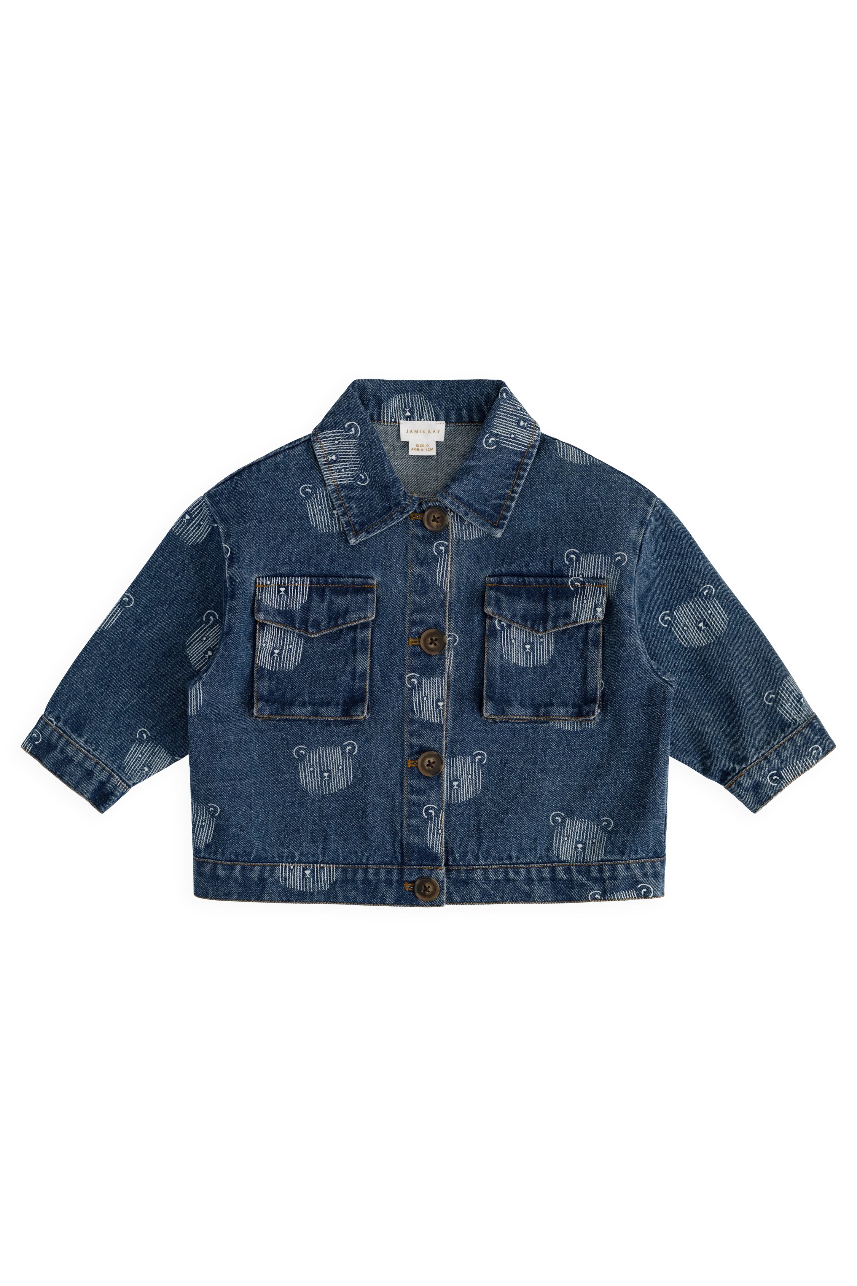【預購】JAMIE KAY -Nicolai Jacket（Teddy Face Denim）