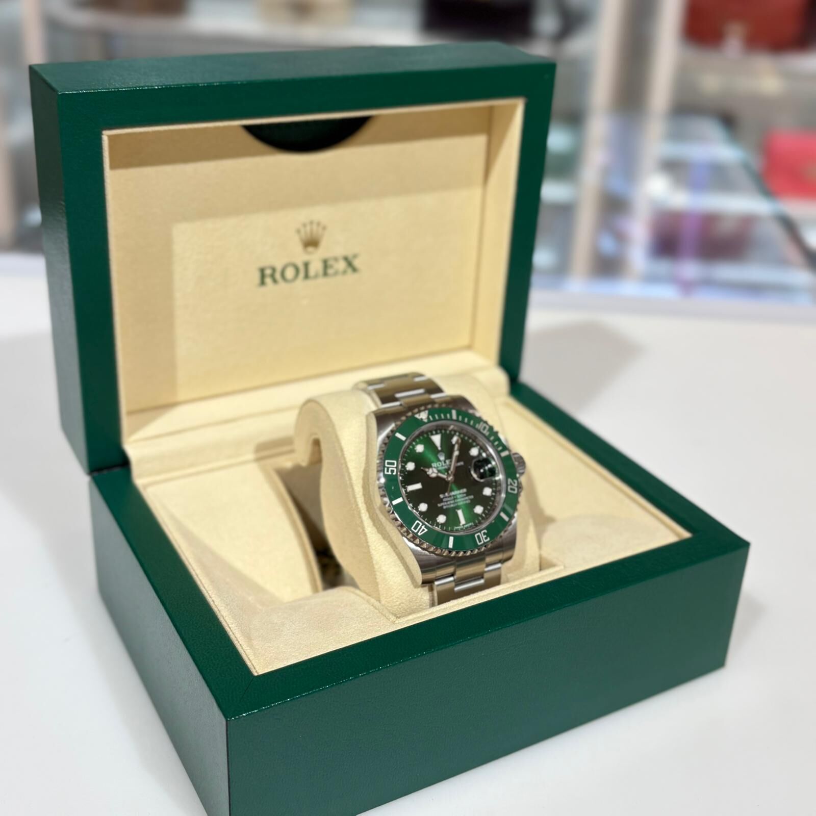全新ROLEX SUBMARINER 40MM 綠水鬼 116610LV #勞力士手錶 #香榭站正品
