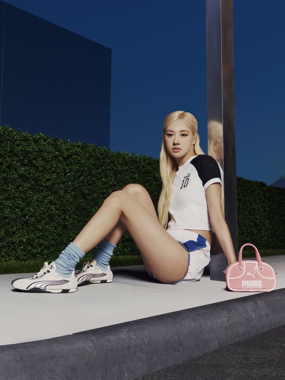 PUMA H-STREET 奶油白銀 灰銀 黑色 米白 ROSÉ同款 網面 薄底鞋 男女鞋 403692-05 / 調貨
