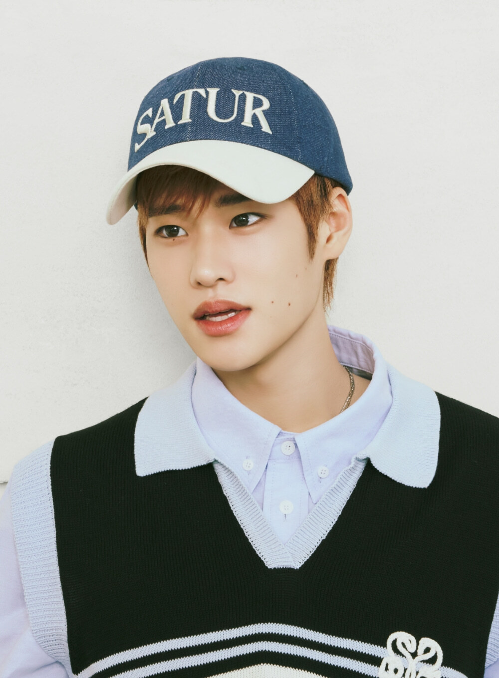 RIIZE's Pick！韓國 SATUR Vintage Casual Volume Embroidery Ball Cap (5 Colours)