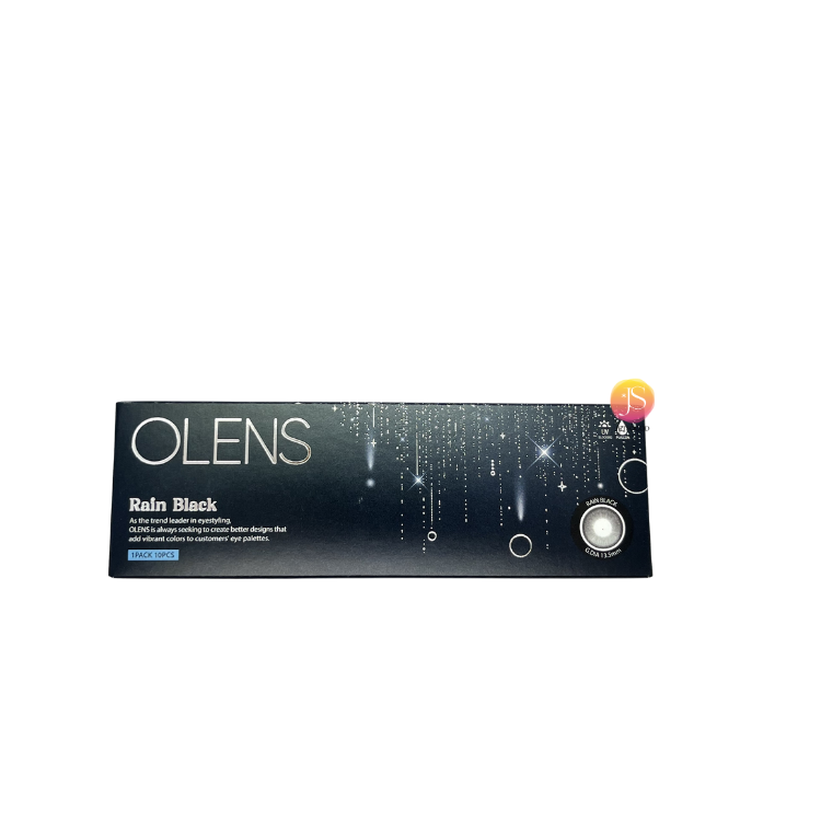 OLENS Rain Black 1 day (Black)(10片)