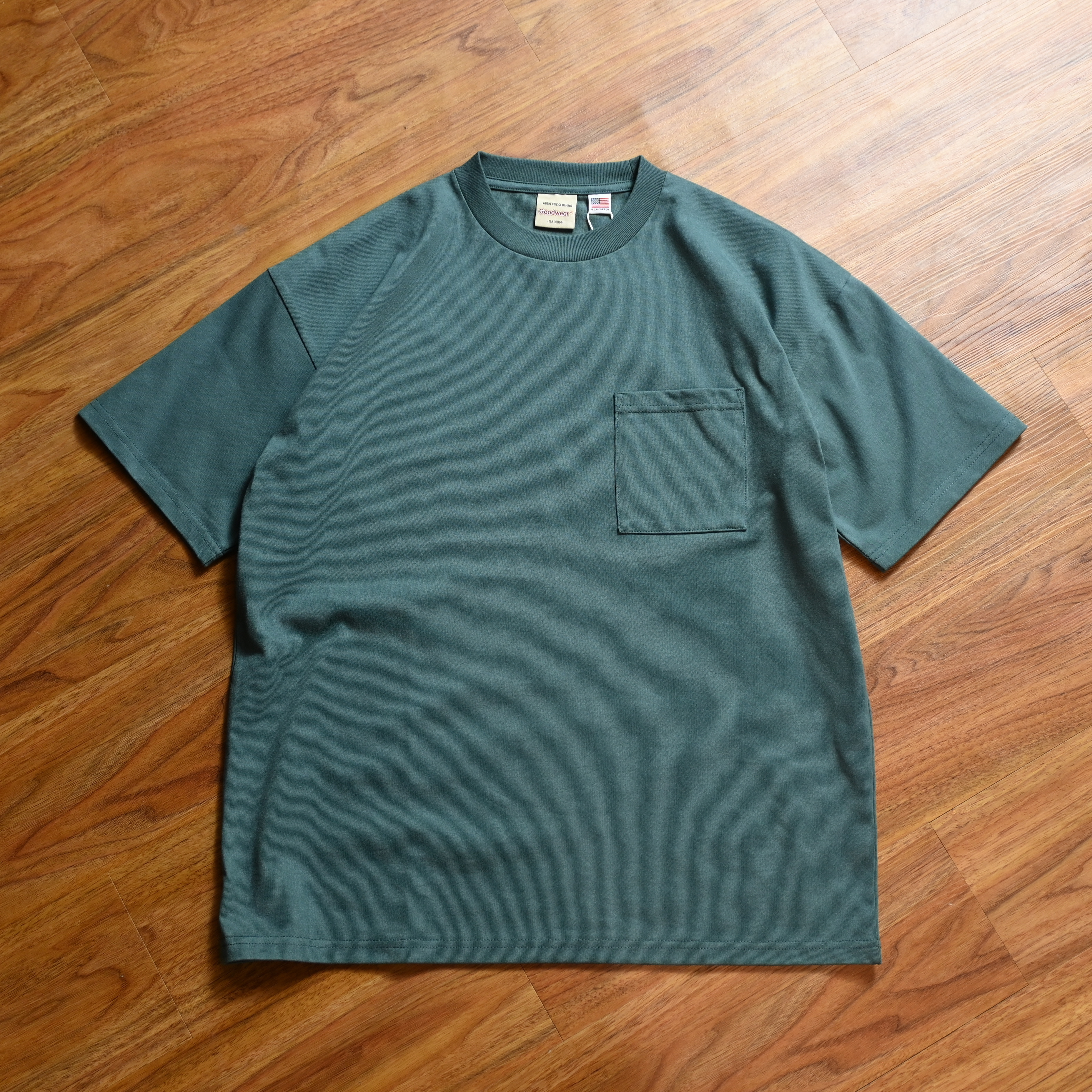 Goodwear Japan USA Cotton QuicK Dry Big Pocket Tee