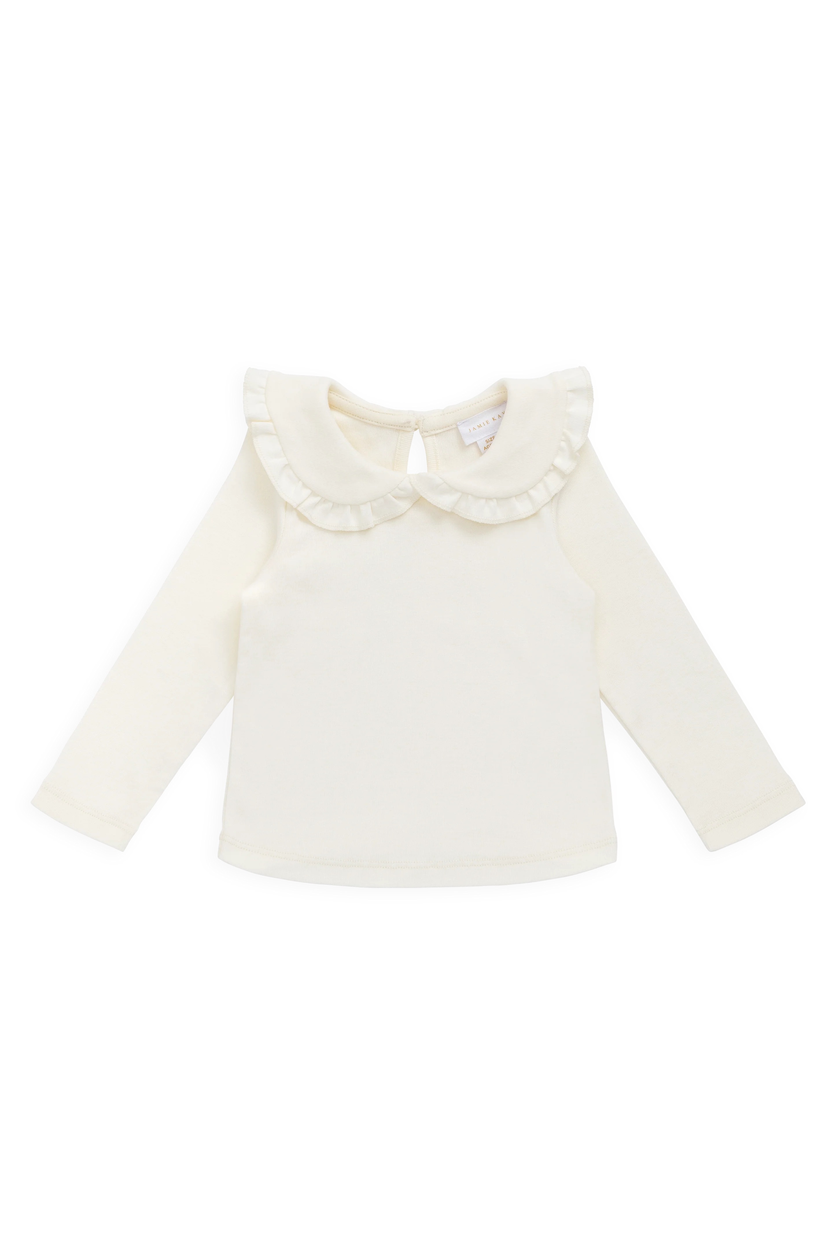 【預購】JAMIE KAY -Organic Cotton Rib Adelaide Top（Parchment）