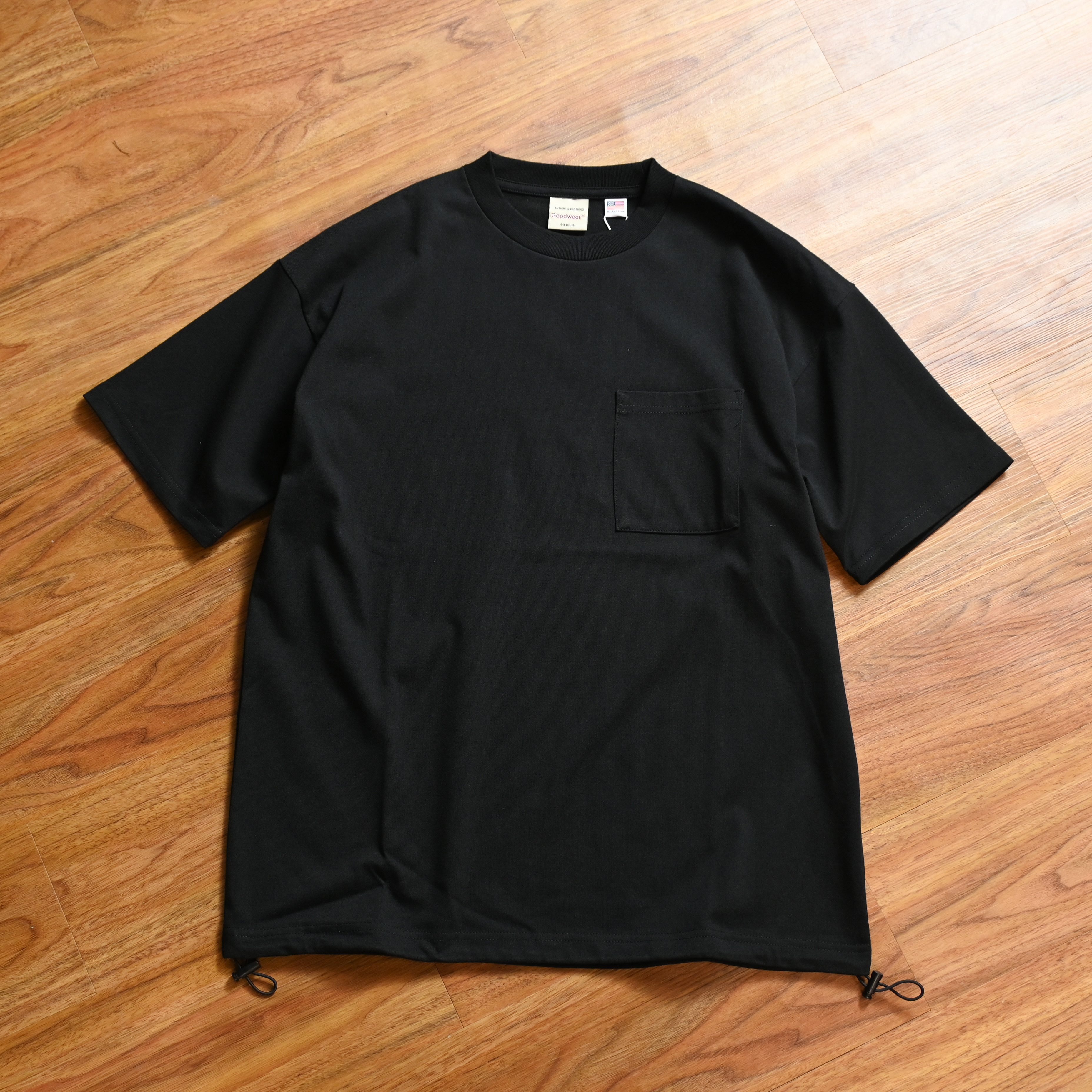 Goodwear Japan QuicK Dry Draw Cord Big Pocket Tee