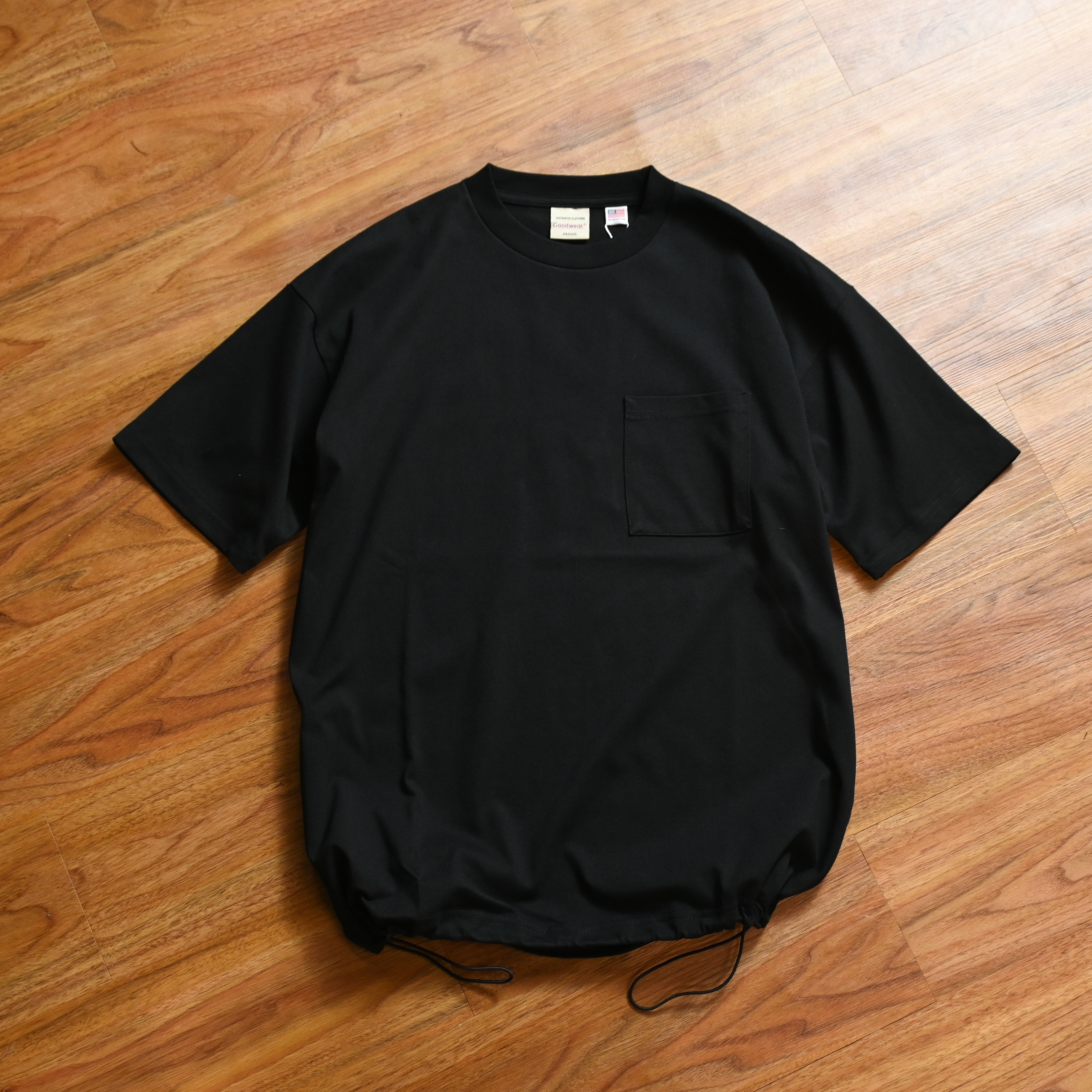 Goodwear Japan QuicK Dry Draw Cord Big Pocket Tee