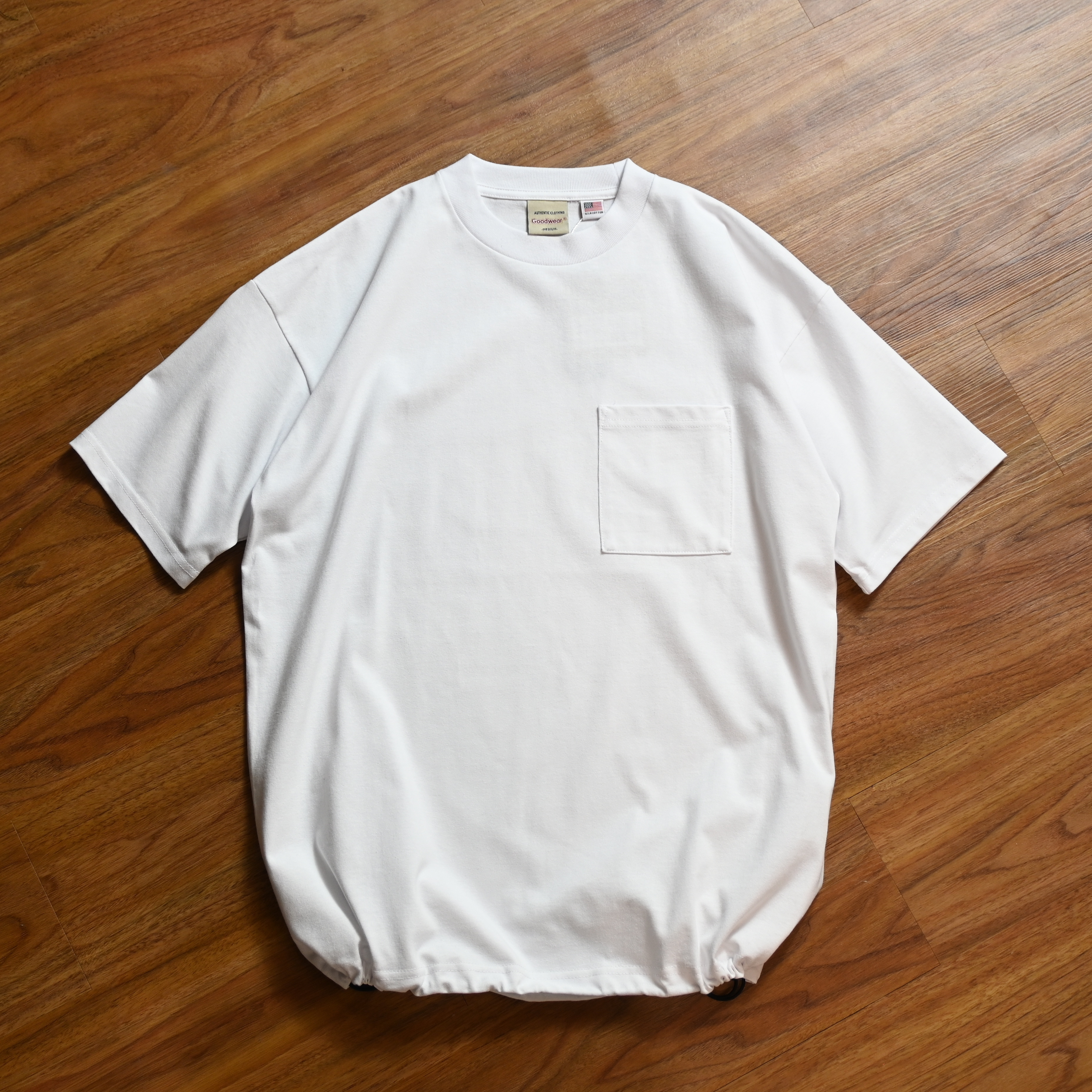 Goodwear Japan QuicK Dry Draw Cord Big Pocket Tee