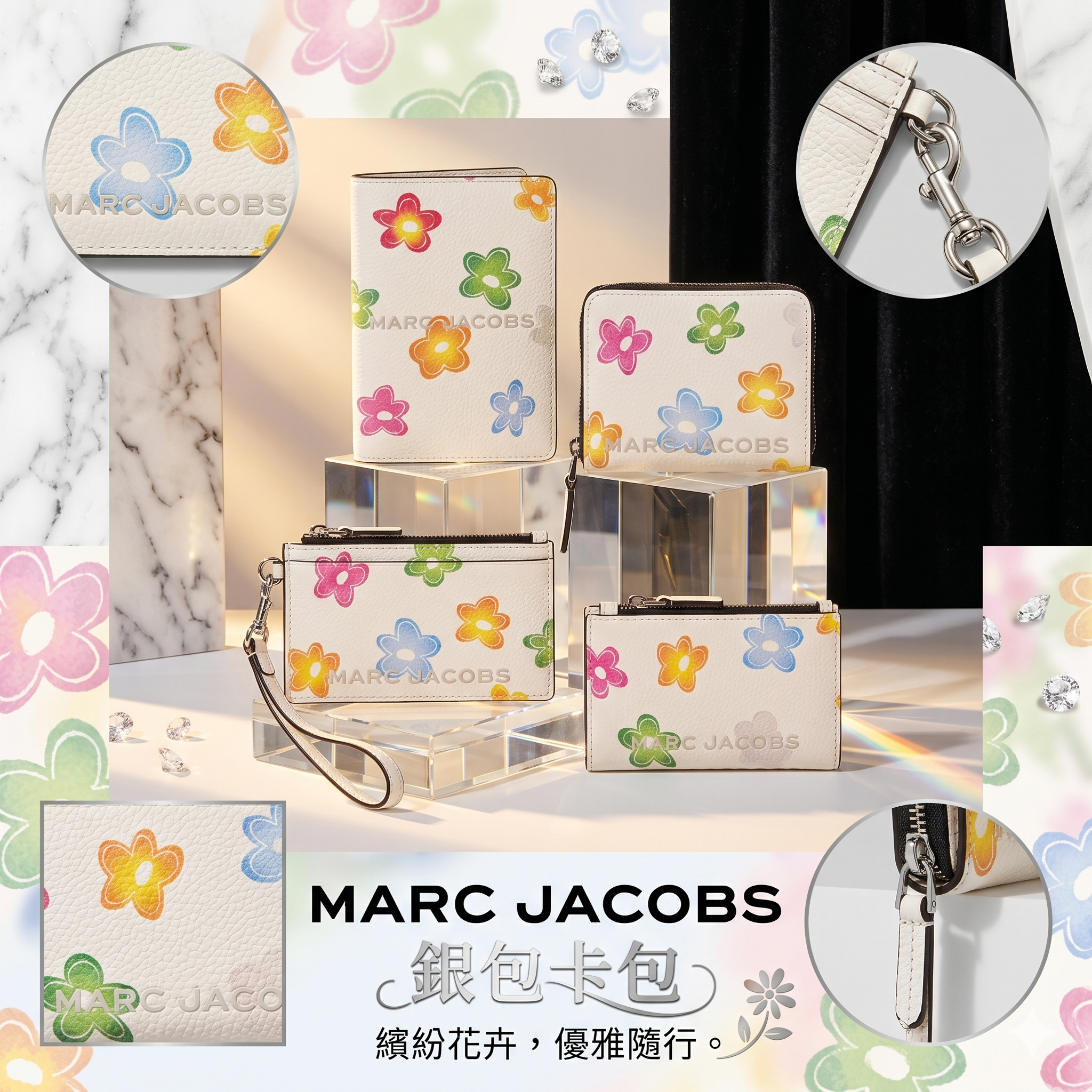 【預購】Marc Jacobs H052242 銀包卡包