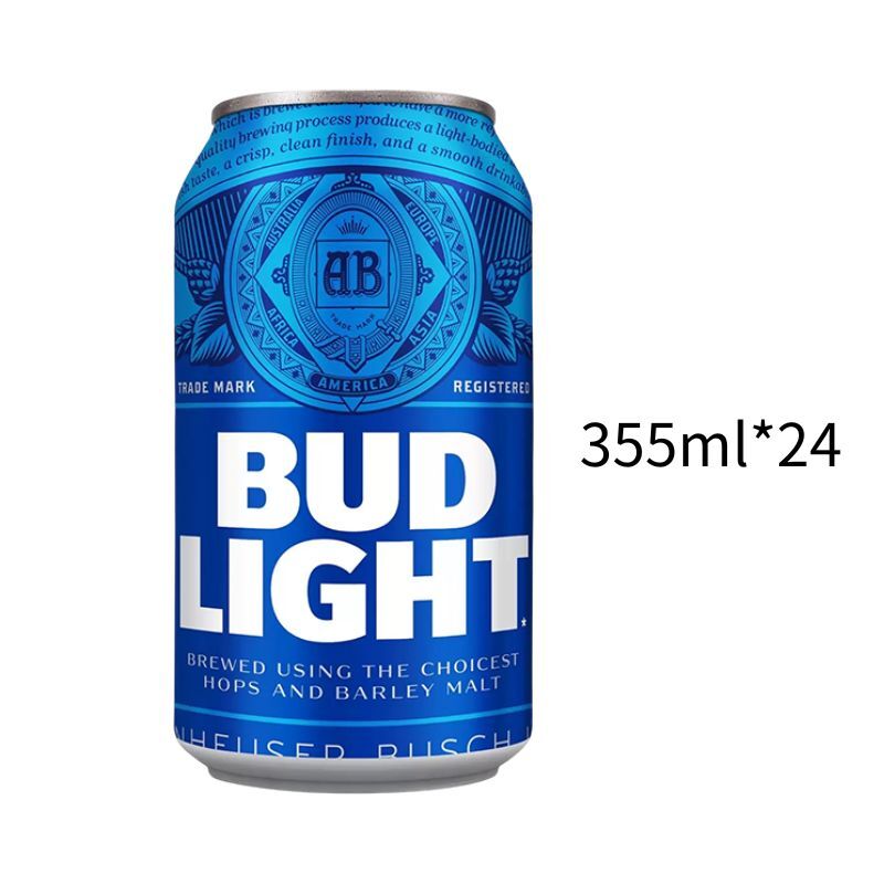 百威 美國啤酒Bud light｜小鋁罐355ml｜一箱24入