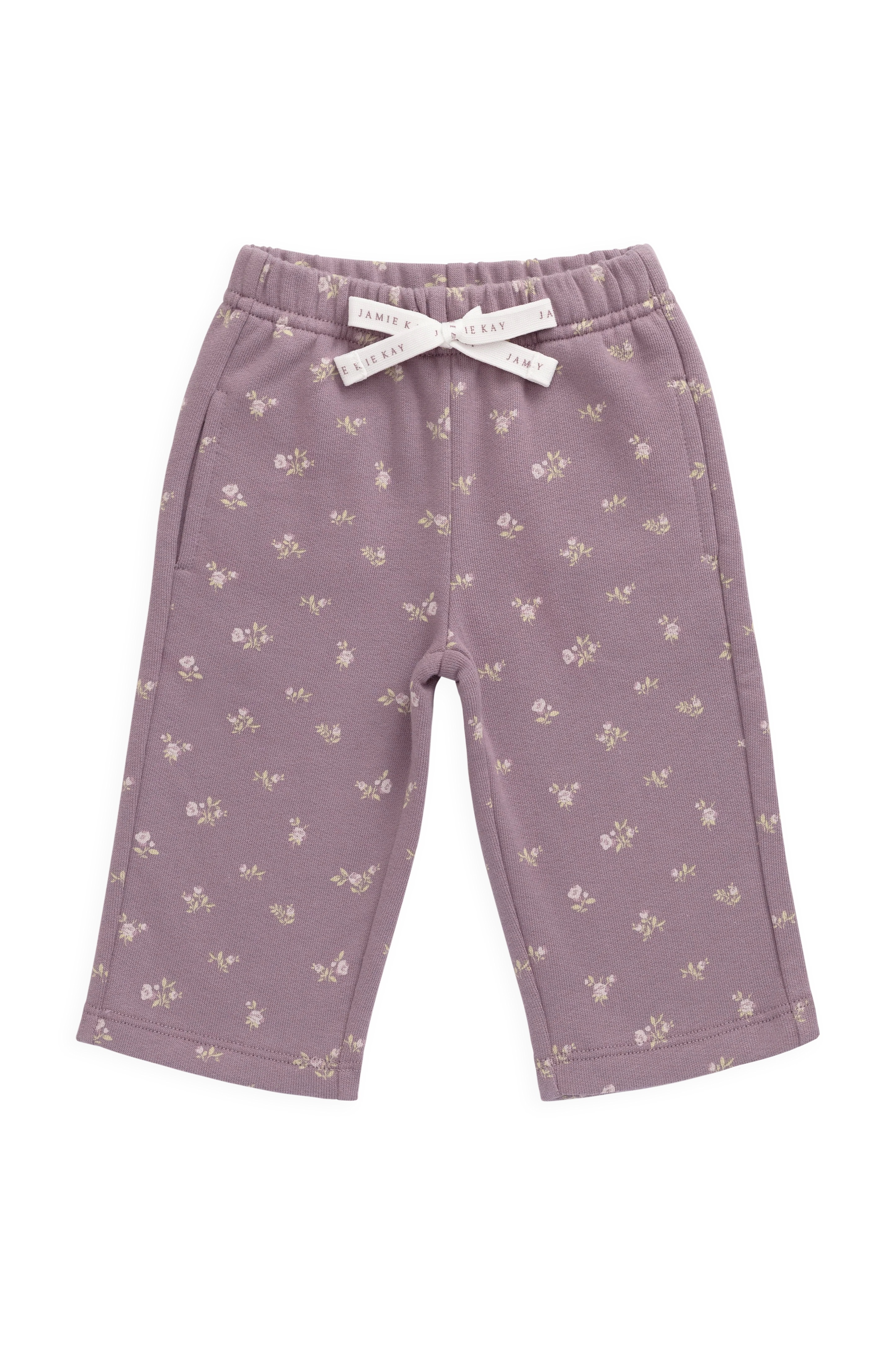 【預購】JAMIE KAY -Organic Cotton Emiko Pant（Isla Plum）