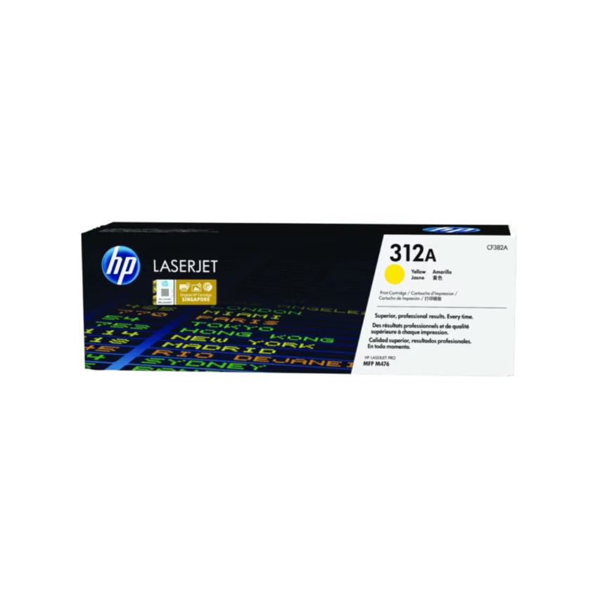 HP 312A 黃色 LaserJet 碳粉盒 (CF382A)