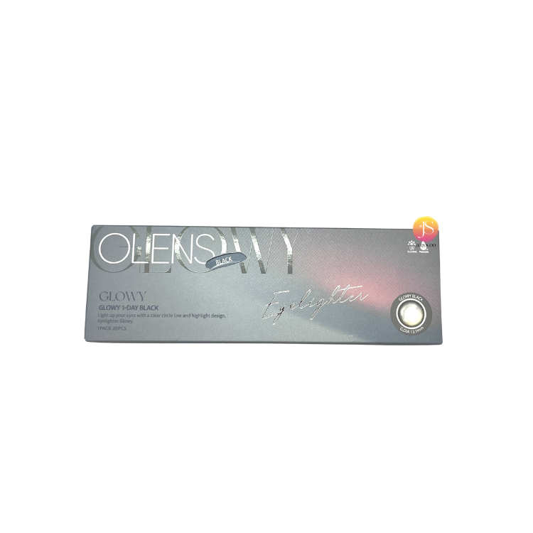 OLENS Eyelighter Glowy 1 Day (Black)(20片)