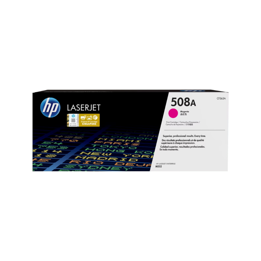 HP 508A 洋紅原廠 LaserJet 碳粉盒 (CF363A)