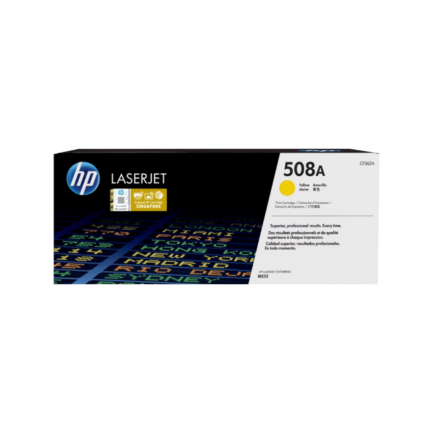 HP 508A 黃色原廠 LaserJet 碳粉盒 (CF362A)