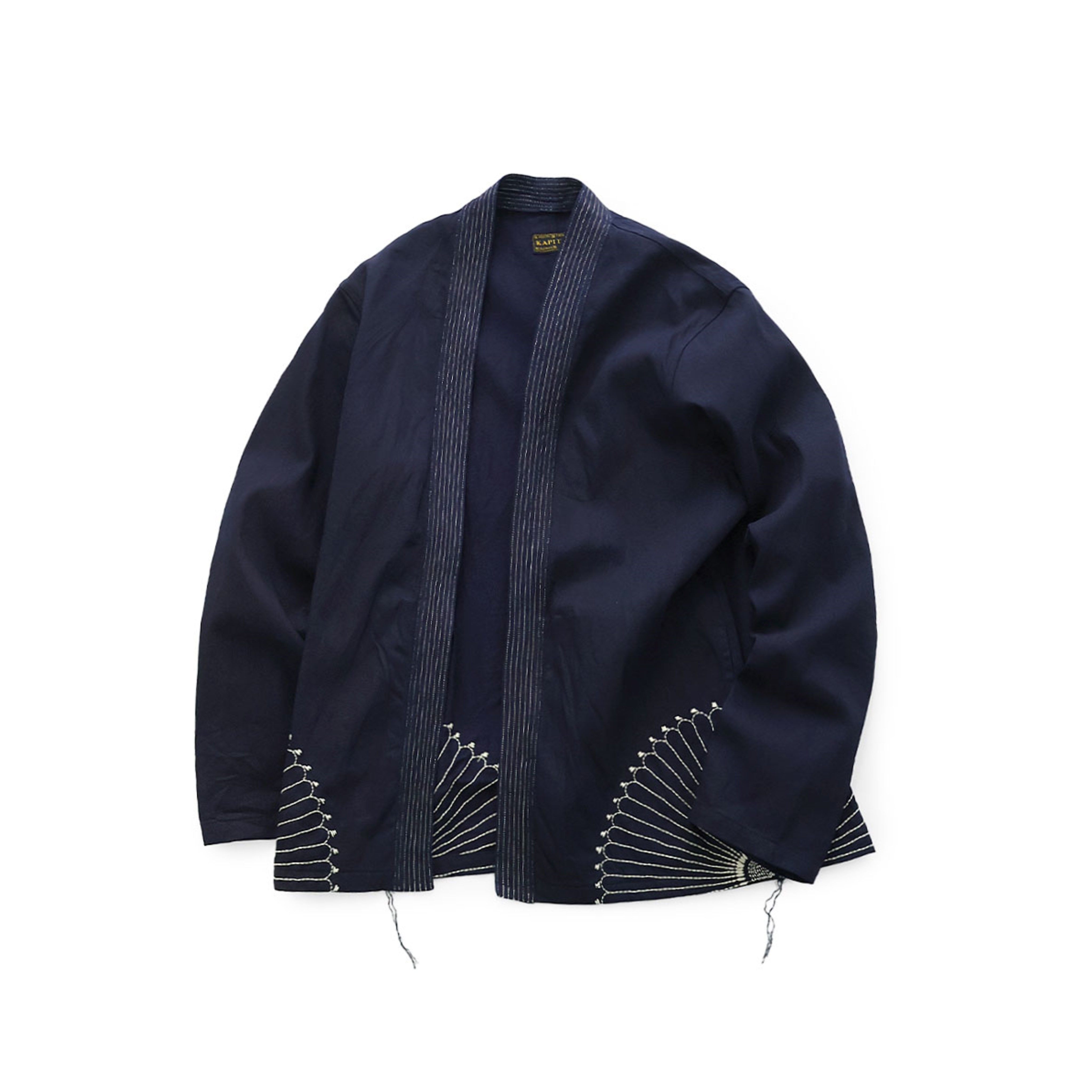 2026SS KAPITAL 8oz IDG x IDG Denim KAKASHI Shirt 風呂敷刺繍 開襟 現貨 EK-1084LS
