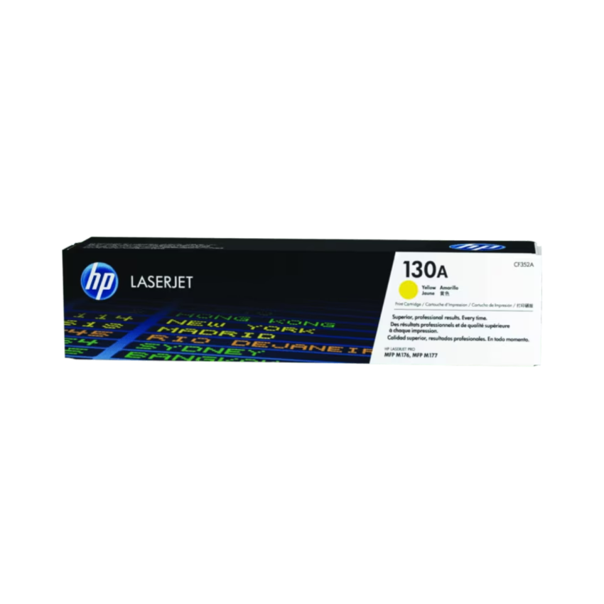 HP 130A 黃色原廠 LaserJet 碳粉盒 (CF352A)