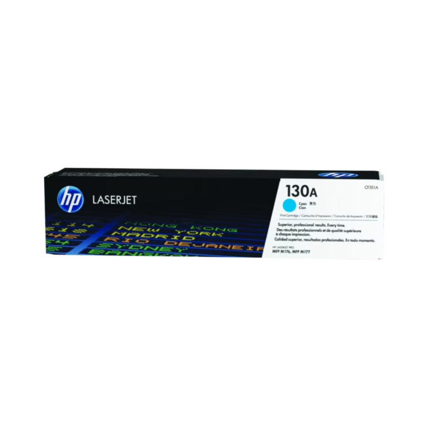 HP 130A 靛藍原廠 LaserJet 碳粉盒 (CF351A)