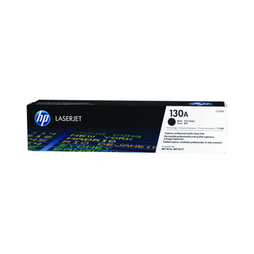 HP 130A 黑色原廠 LaserJet 碳粉盒 (CF350A)