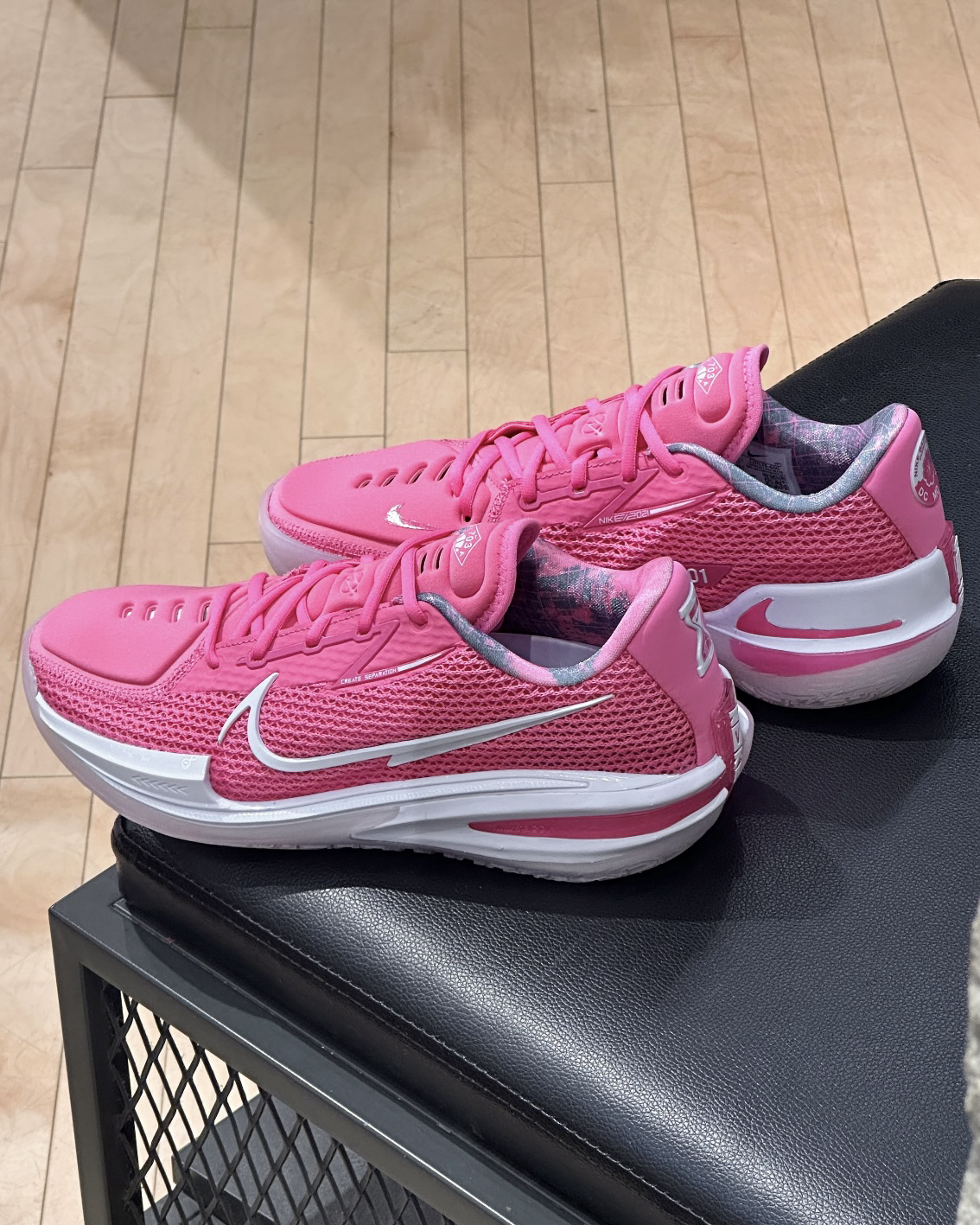 NIKE AIR ZOOM G.T. CUT EP UNSEEN HOURS 粉白色 實戰籃球鞋 男鞋