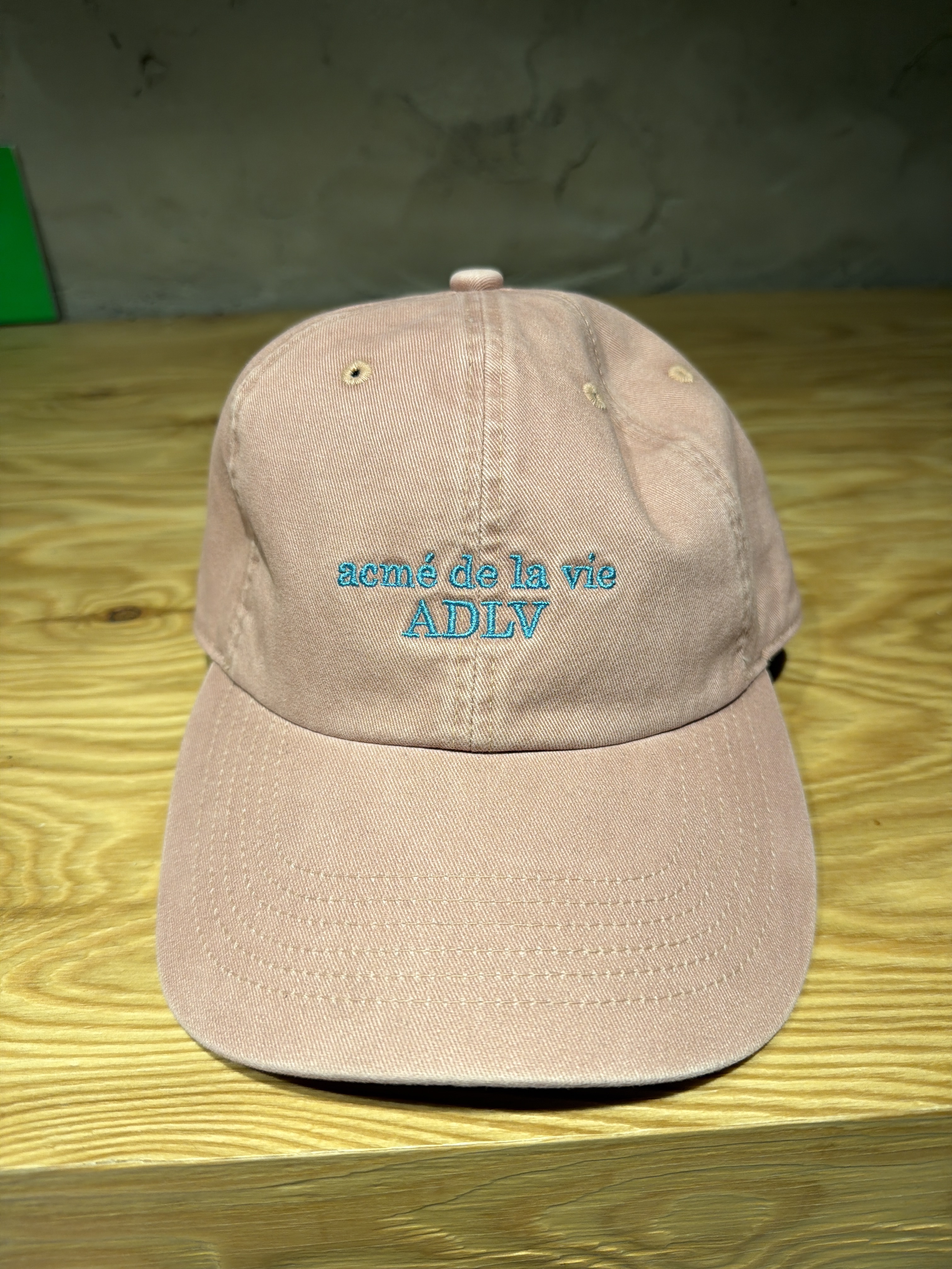 TA50 ADLV 英文Logo Cap帽-粉紅