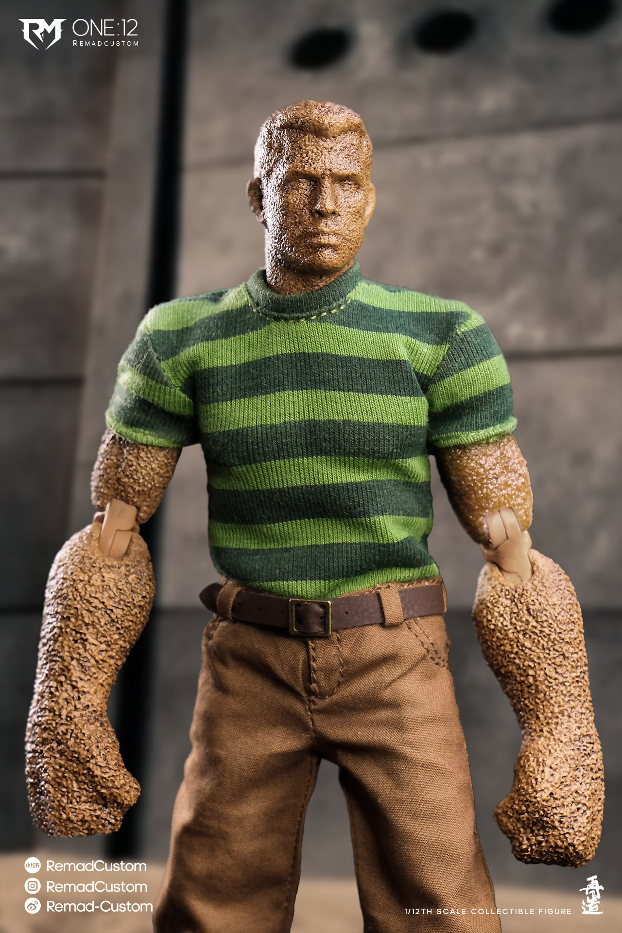 Remad Custom 1/12 Sand Mutant Action Figure -Standard E