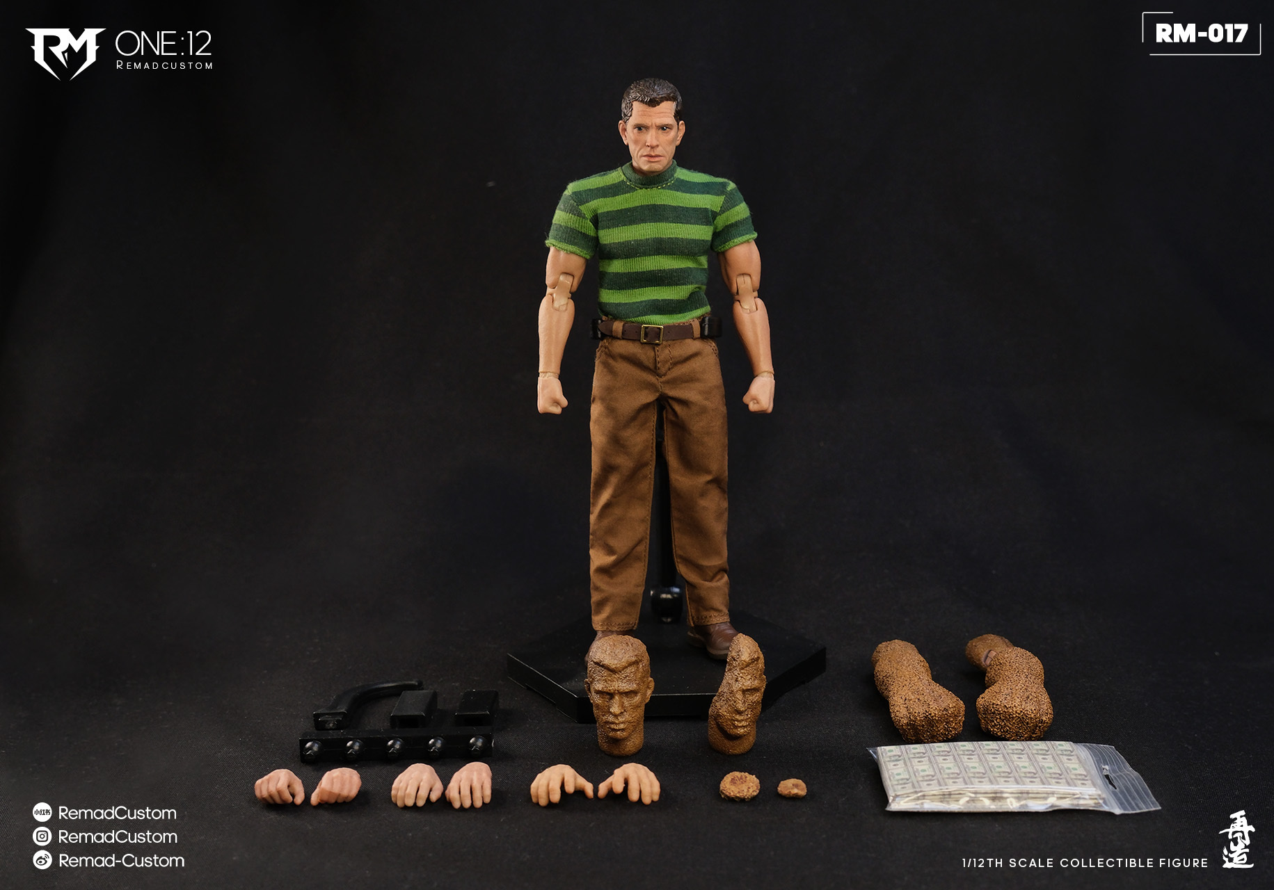 Remad Custom 1/12 Sand Mutant Action Figure -Standard E
