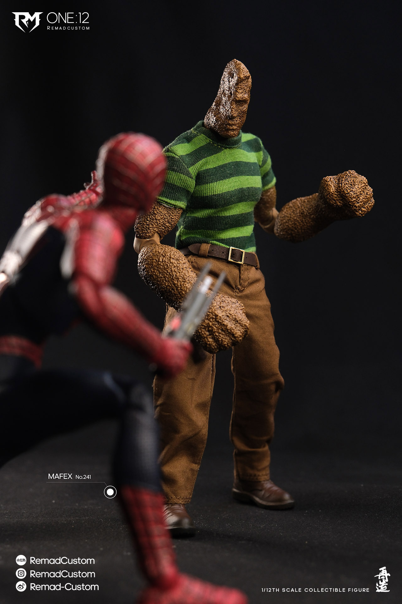 Remad Custom 1/12 Sand Mutant Action Figure -Deluxe Edi