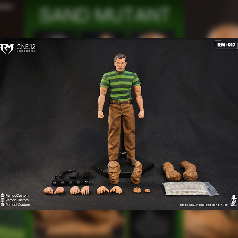 Remad Custom 1/12 Sand Mutant Action Figure -Standard Edition. (RM-017)