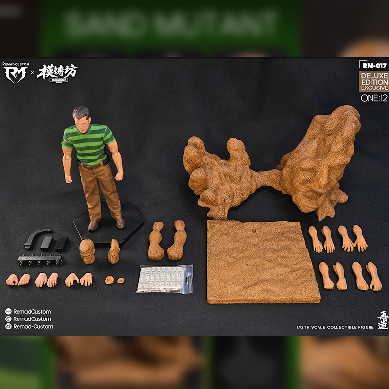 Remad Custom 1/12 Sand Mutant Action Figure -Deluxe Edition (RM-017)