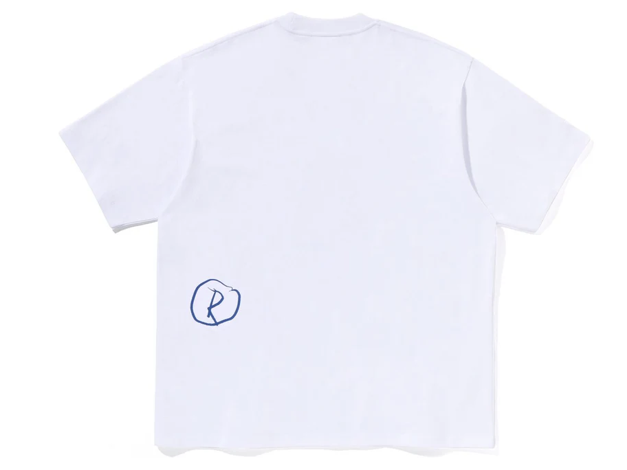 【BAPE男生】0523發售 寬版HAND DRAW A BATHING APE RELAXED FIT TEE